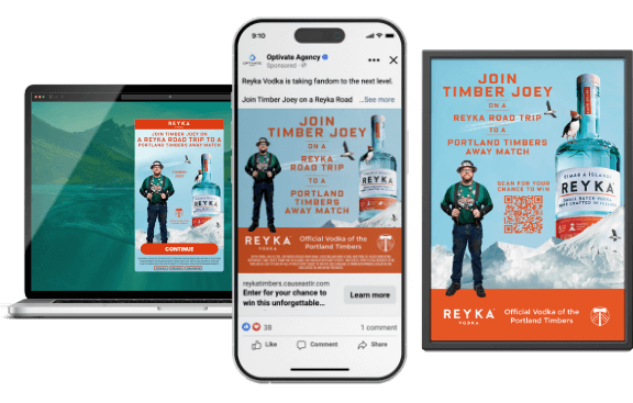 reyka print video interactive marketing