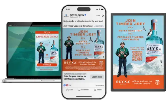 reyka print video interactive marketing