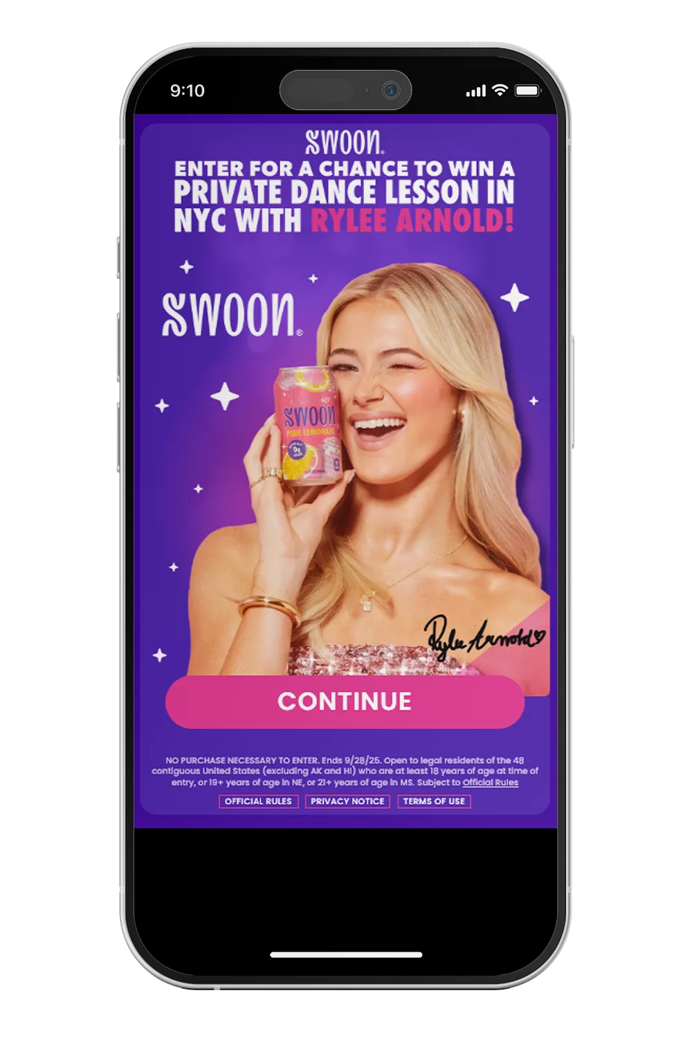 Swoon Promotion